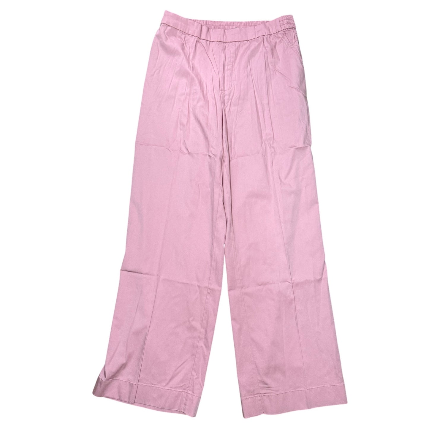 Isaac Mizrahi Live! True Denim Chambray Pants Dusty Pink 12