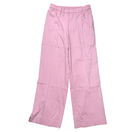 Isaac Mizrahi Live! True Denim Chambray Pants Dusty Pink 12
