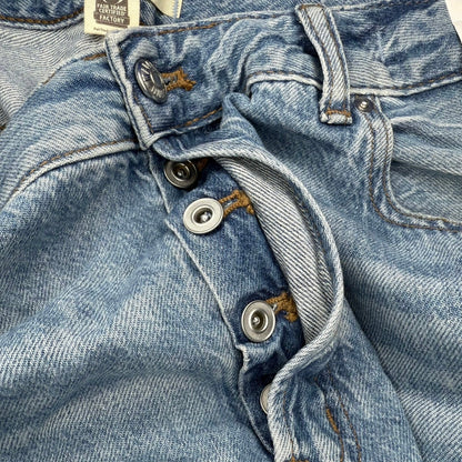 Madewell The Curvy Dean Easy Straight Jean in Northridge Wash Size 31