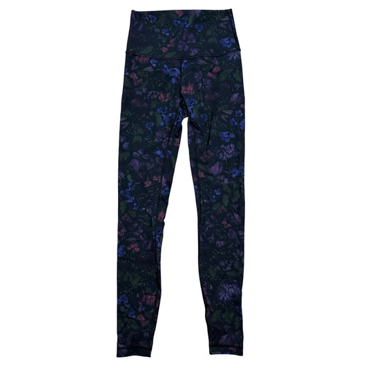 Lululemon Frozen Flourish Wunder Under 28” Size 4