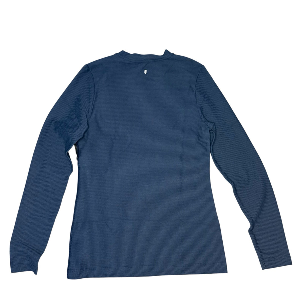 NOBULL Long Sleeve Waffle V-Neck Navy Blue Size XS