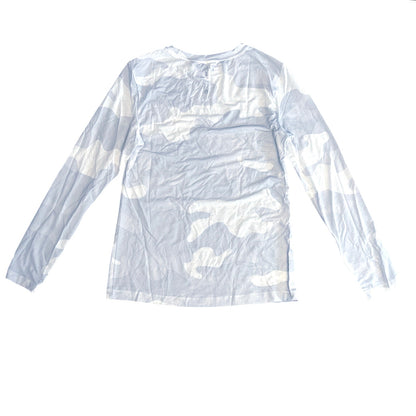 NOBULL White Camo Long Sleeve Shirt Size Small