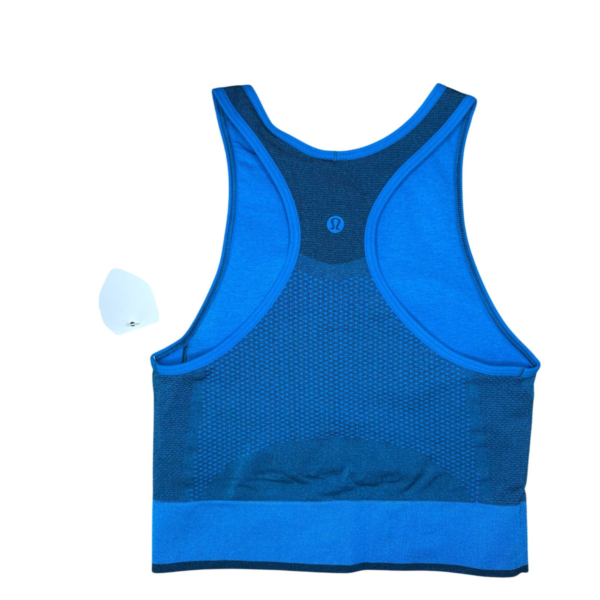 Lululemon Seamless Mesh Shelf-Bra Training Tank Top Poolside Size 2