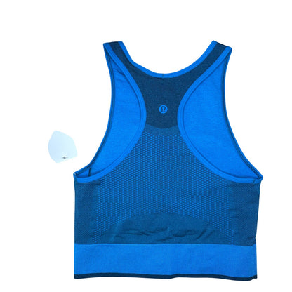 Lululemon Seamless Mesh Shelf-Bra Training Tank Top Poolside Size 2