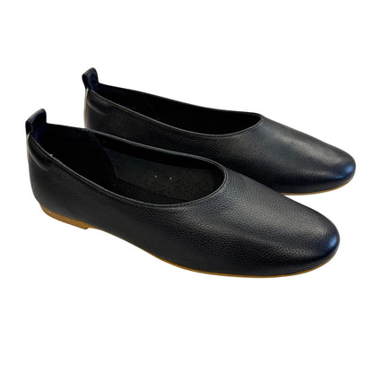 NIB Everlane The Day Glove Flats in Black Leather Size 7.5