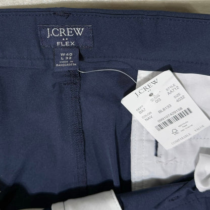 J. Crew Slim Fit Flex Tech Pant in Navy Size 40x32