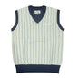 Bogey Boys Macklemore Men's Pinstripe Vest in Grey Size M