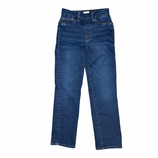 Good American Pull On Straight Jean Jegging Size Medium