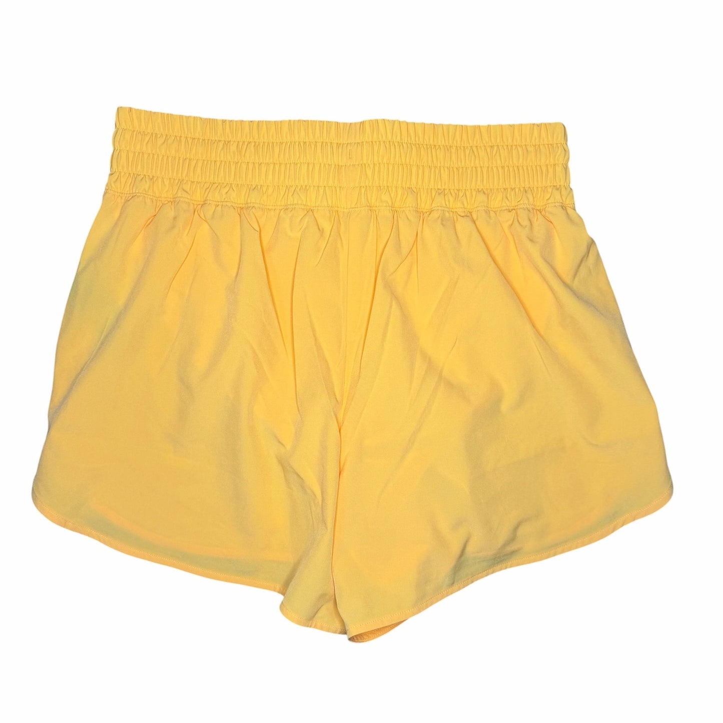 Peloton Woven High Rise 3" Run Short Yellow Size XL