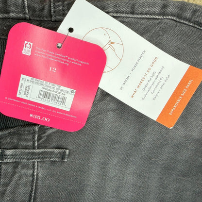 Isabel Maternity by Ingrid & Isabel Boyfriend Maternity Jeans Black Size 12