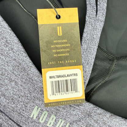 NOBULL Halter Sports Bra Dark Lavender Heather Size S