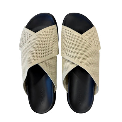 Everlane The ReKnit Form Crossover Sandal in Sandshell Size 11