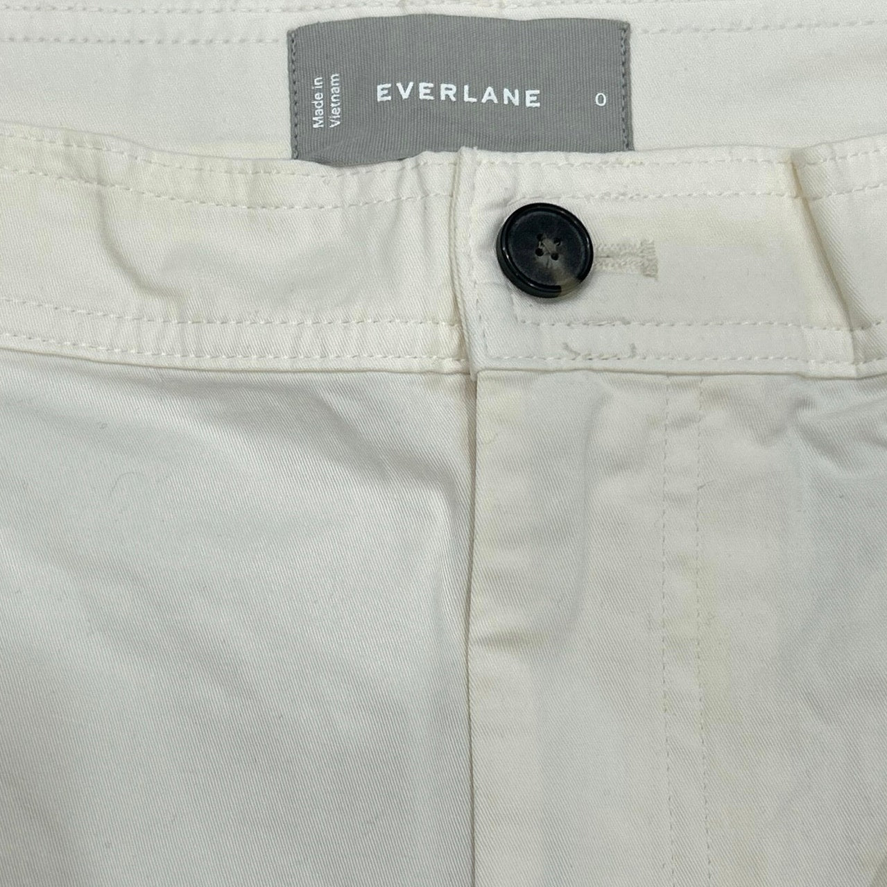 Everlane Carpenter Pants in Off White Size 0