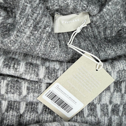 Everlane Cloud Checkered Turtleneck Sweater Size XS