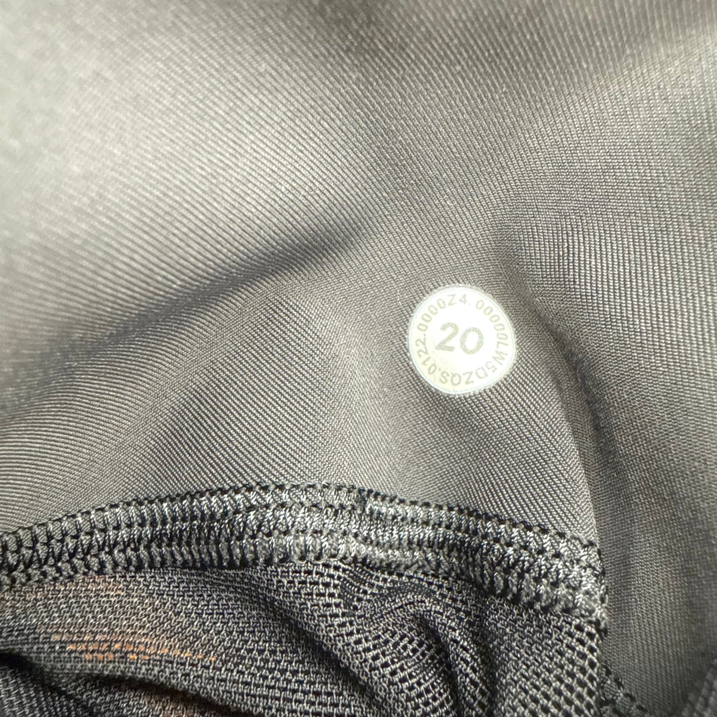 Lululemon Power Thru High-Rise Tight 25" Colour Seam Size 20