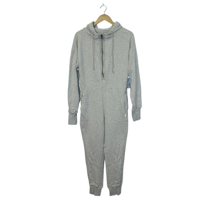Free People FP Movement x Hatch Warm Up Jumpsuit Heather Grey Size S