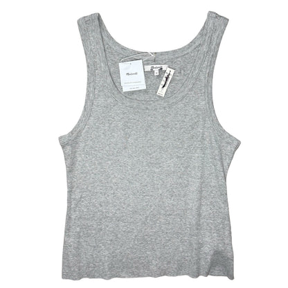Madewell Premium Standard 02 The Essential Rib Tank Gray Size XL