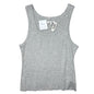 Madewell Premium Standard 02 The Essential Rib Tank Gray Size XL