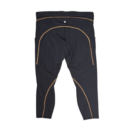 Lululemon Power Thru High-Rise Tight 25" Colour Seam Size 20