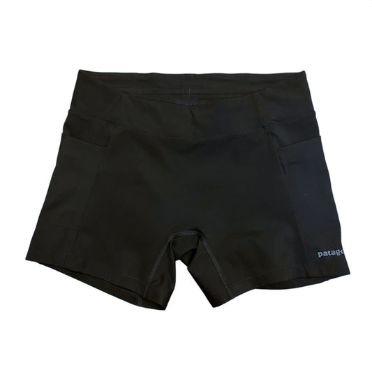 Patagonia Woman’s Black Spandex Shorts With Pockets Size S