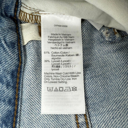 Madewell The Curvy Dean Easy Straight Jean in Northridge Wash Size 31
