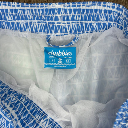 Chubbies The Ocean Trifecta 5.5" Swim Trunks Size S