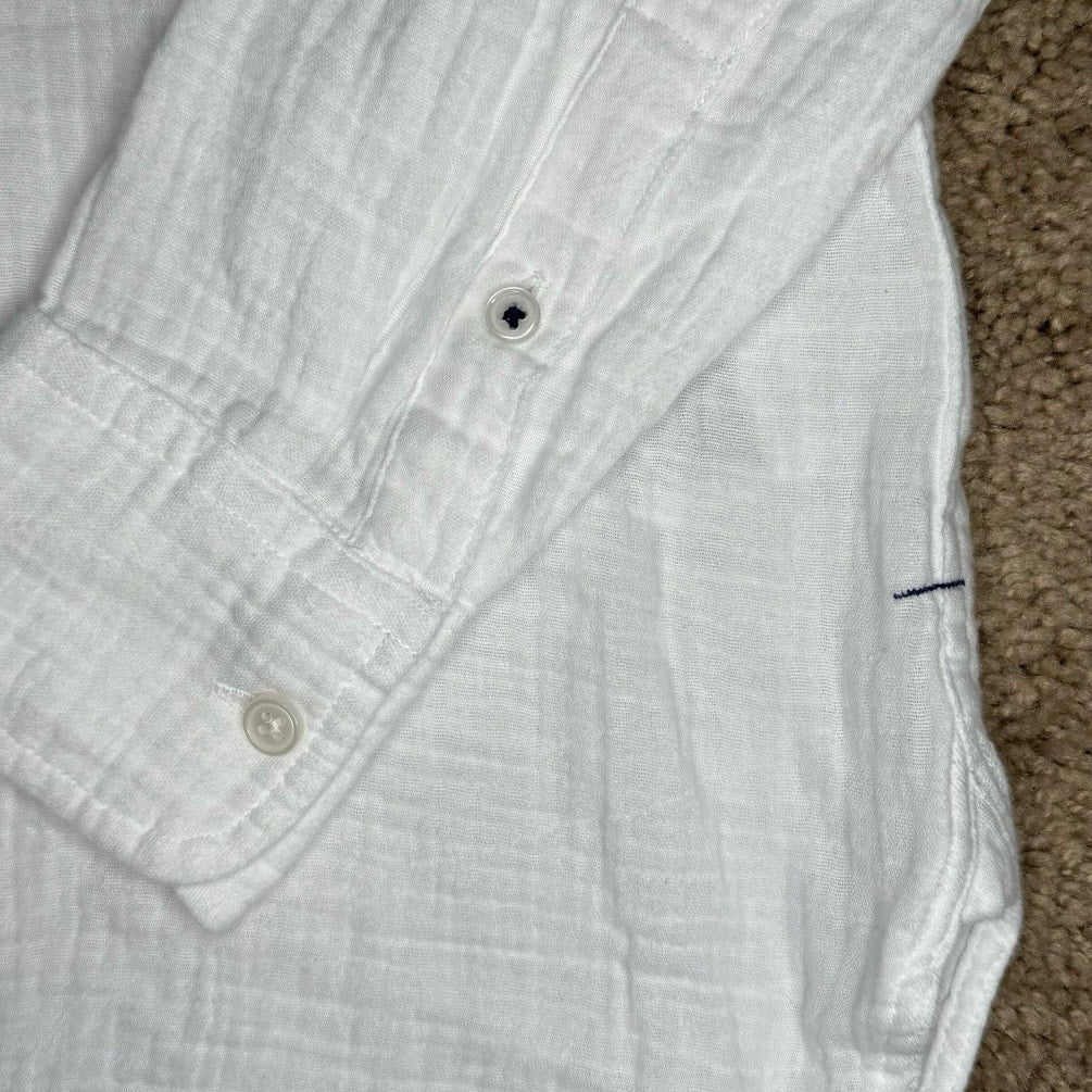 J. Crew Garçon Classic Double-Gauze Shirt Size 0