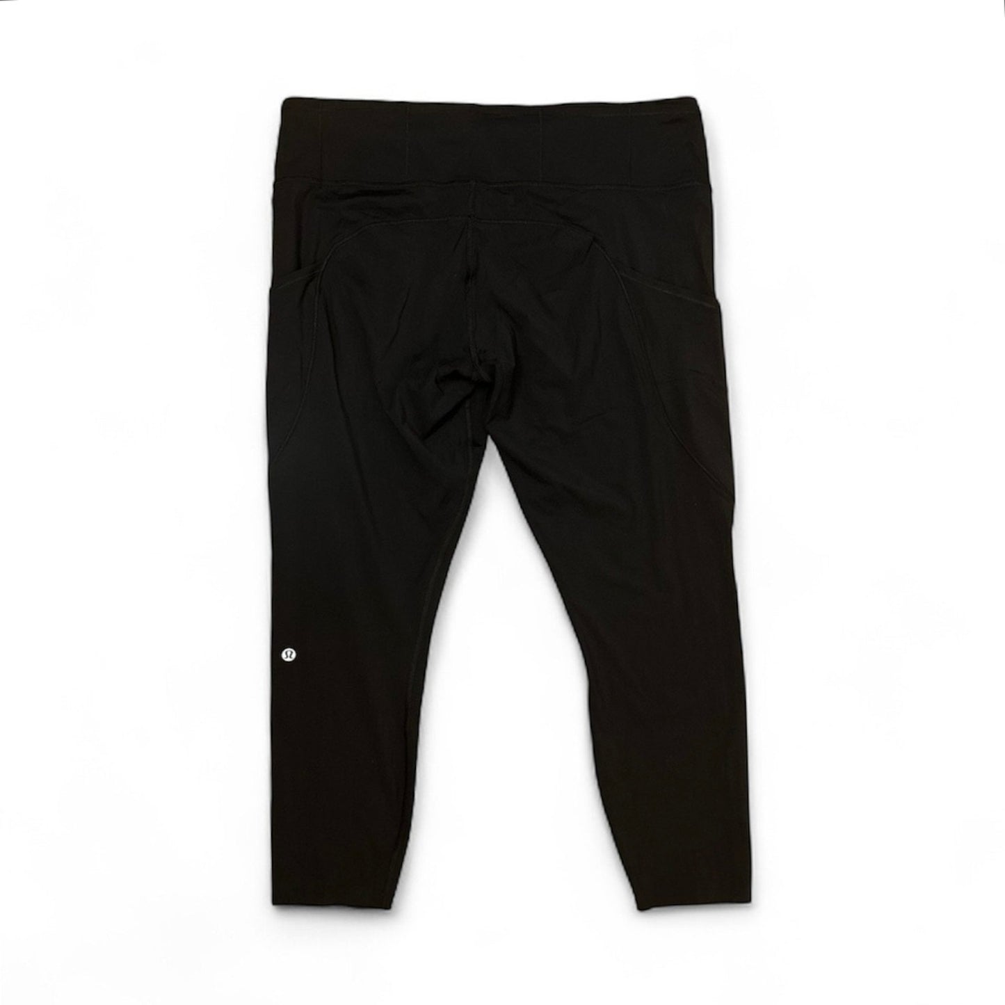 Lululemon Fast & Free 7/8 Tight II *Non-Reflective Nulux 25" Black Size 20