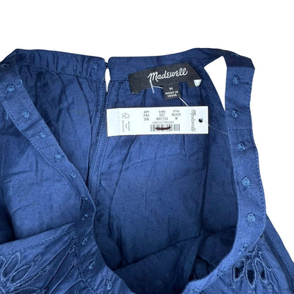 Madewell Embroidered Drop-Waist Maxi Dress Size M