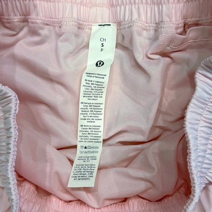 Lululemon Shake It Out High-Rise Running Short 2.5" Pink Pearl Size S