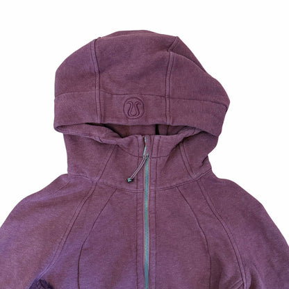 Lululemon Scuba Full Zip Hoodie Size 6 Purple