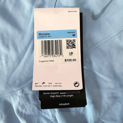 Nike Zenvy Infinasoft 7/8 Legging Light Blue Size M