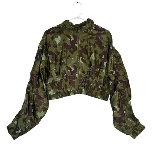 Vitality Balance Athletica Crop Ethos Jacket Woodland Size Medium