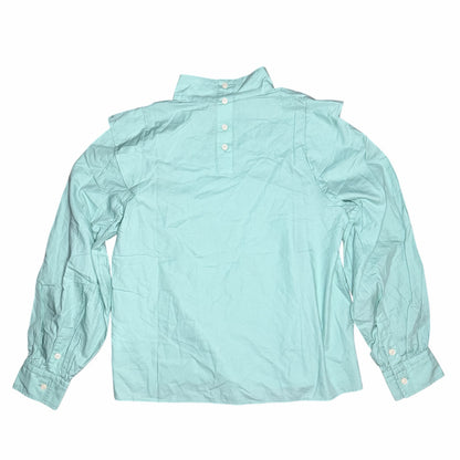 Everlane The Wing-Shoulder Mockneck Longsleeve Top Size 6