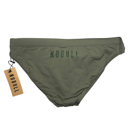 NOBULL Women’s Swim Suit Bikini Bottom Army Green Size M