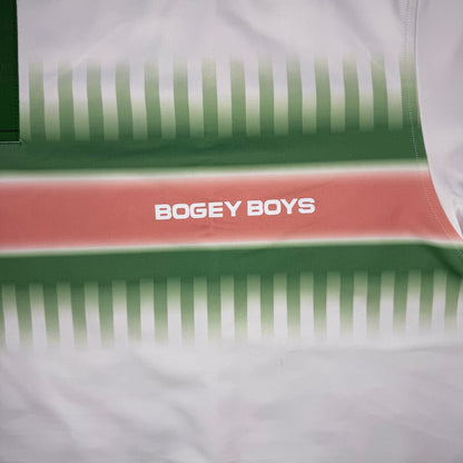Bogey Boys Gradient Stripe Athletic Polo Green Size 3XL