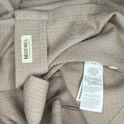 Madewell Easy Short-Sleeve Shirt in Woven Checkerboard Size S