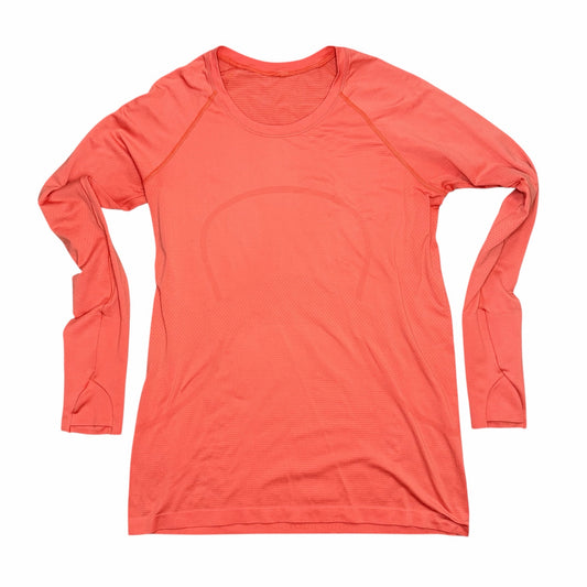 Lululemon Swiftly Tech Longsleeve Shirt Orange Size 12