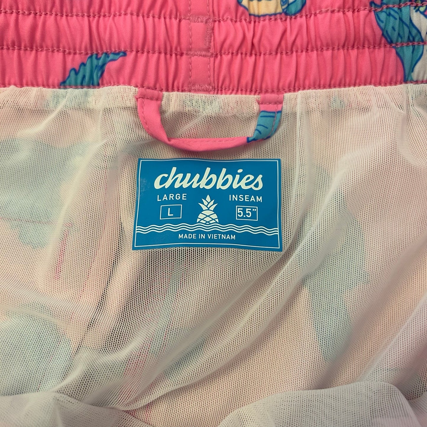 Chubbies The Toucan Do Its 5.5” Classic Swim Trunk Size L