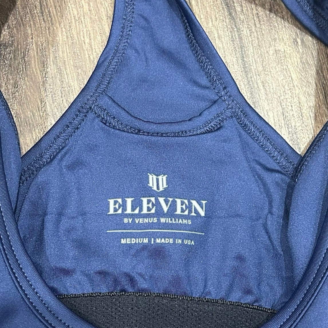 Eleven by Venus Williams Race Day Tennis Tank in Admiral Navy Size M