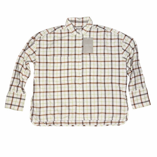 Everlane Women's The Boxy Flannel Shirt Size S
