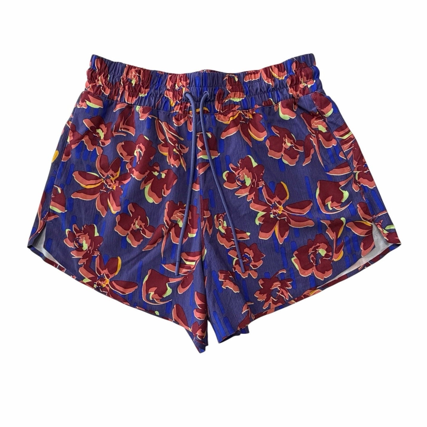Athleta Crossroads Short Blue Floral Size XS