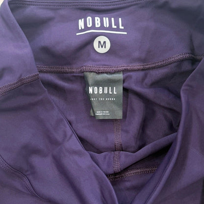NOBULL Women's Running Crop Leggings Plum Purple Size M