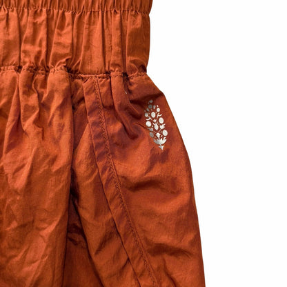 Free People Movement The Way Home Shorts Rust Orange Size S