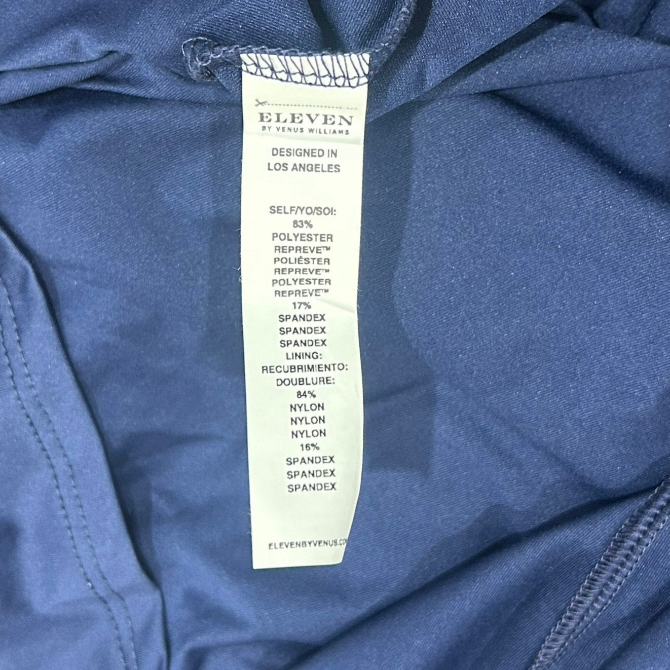 Eleven by Venus Williams Race Day Tennis Tank in Admiral Navy Size M