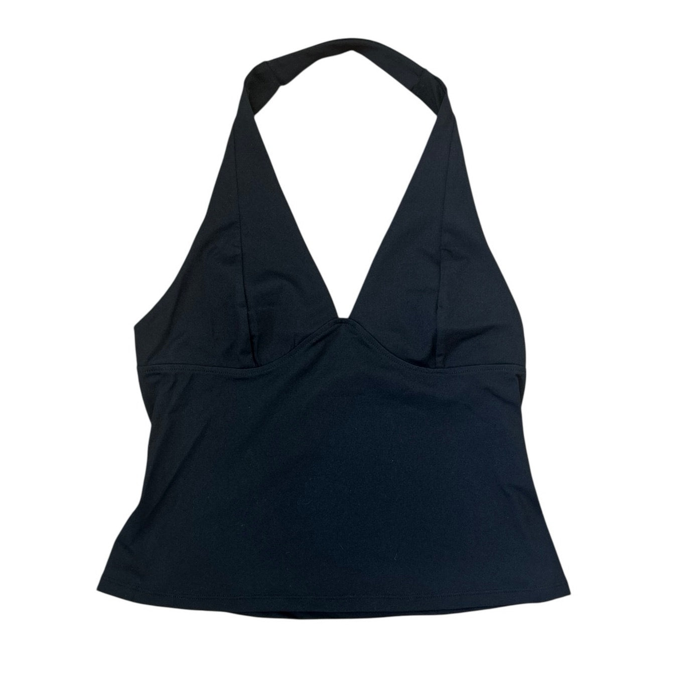 Free People Intimately Still Here Halter Cami in Black Size L