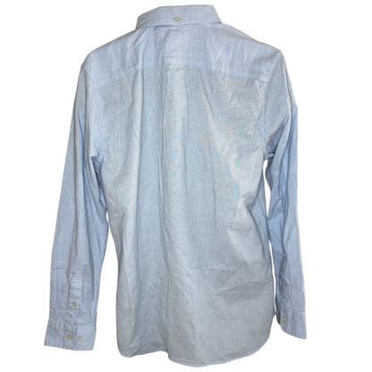 Chubbies Long Sleeve Oxford The Buttoned Up Blue Size M