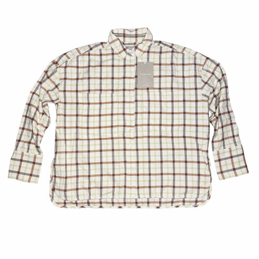 Everlane Women's The Boxy Flannel Shirt Size XS