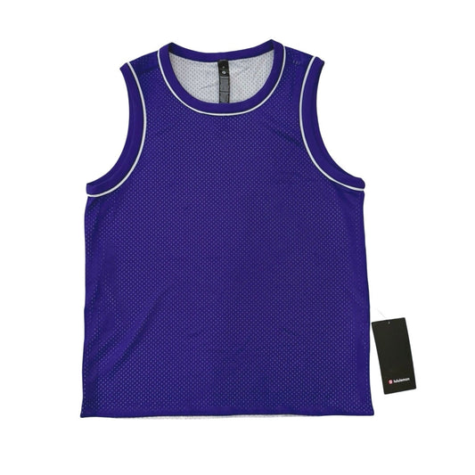 Lululemon Double Layered Mesh Reversible Tank Top Court Purple/Vapor Size M