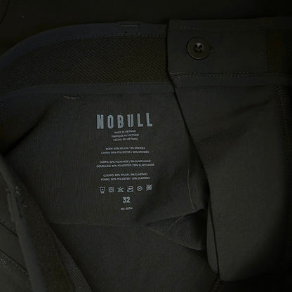 NOBULL Men's 7” Golf Short Black Size 32